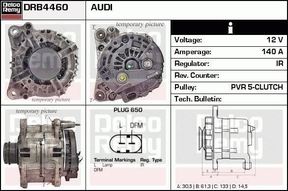 Alternateur Remanufactured REMY (Light Duty)