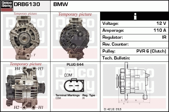 Alternateur Remanufactured REMY (Light Duty)