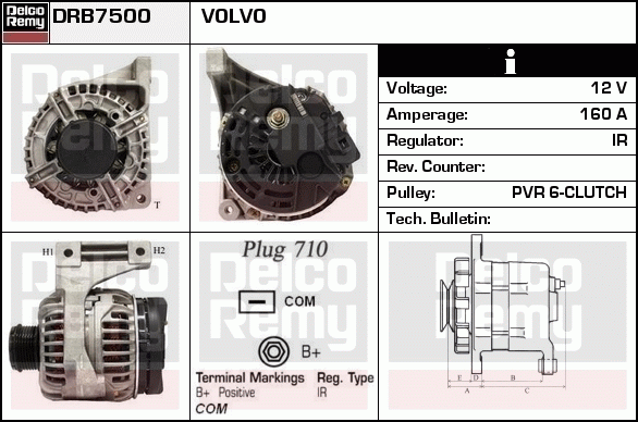 Alternateur Remanufactured REMY (Light Duty)