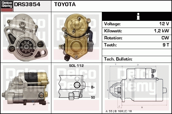Démarreur Remanufactured REMY (Light Duty)