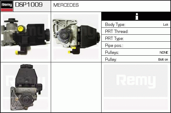 Pompe hydraulique, direction Remanufactured REMY (Multiline)