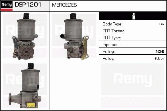 Pompe hydraulique, direction Remanufactured REMY (Multiline)