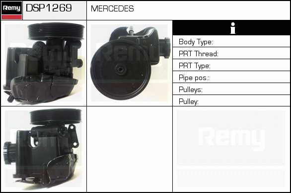 Pompe hydraulique, direction Remanufactured REMY (Multiline)