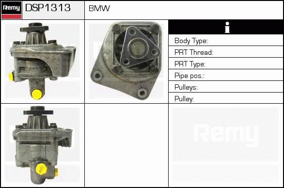 Pompe hydraulique, direction Remanufactured REMY (Multiline)