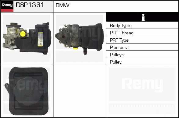 Pompe hydraulique, direction Remanufactured REMY (Multiline)