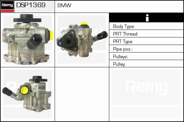 Pompe hydraulique, direction Remanufactured REMY (Multiline)