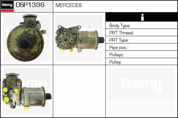 Pompe hydraulique, direction Remanufactured REMY (Multiline)