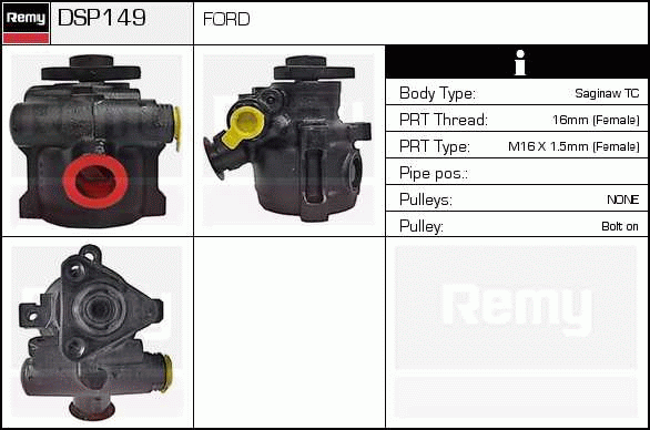 Pompe hydraulique, direction Remanufactured REMY (Multiline)