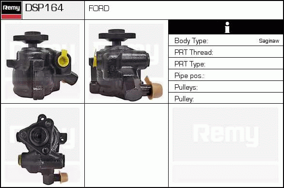 Pompe hydraulique, direction Remanufactured REMY (Multiline)