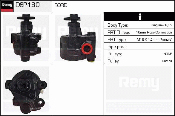 Pompe hydraulique, direction Remanufactured REMY (Multiline)