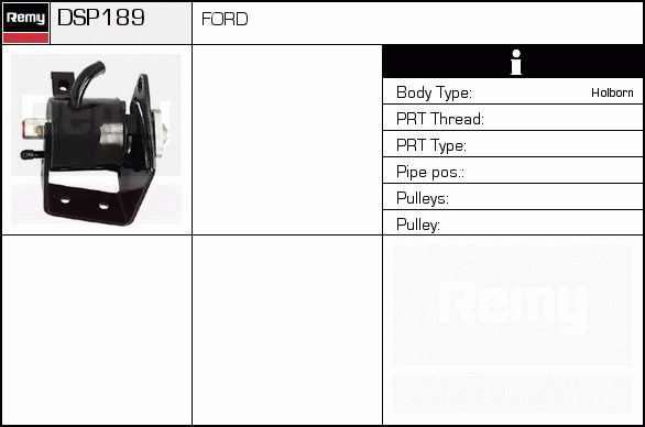 Pompe hydraulique, direction Remanufactured REMY (Multiline)