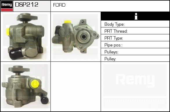 Pompe hydraulique, direction Remanufactured REMY (Multiline)
