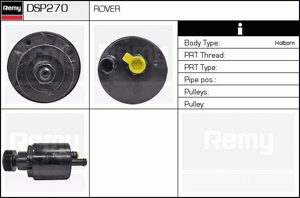 Pompe hydraulique, direction Remanufactured REMY (Multiline)