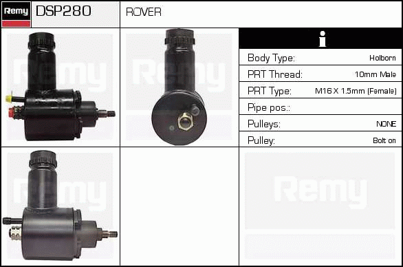 Pompe hydraulique, direction Remanufactured REMY (Multiline)