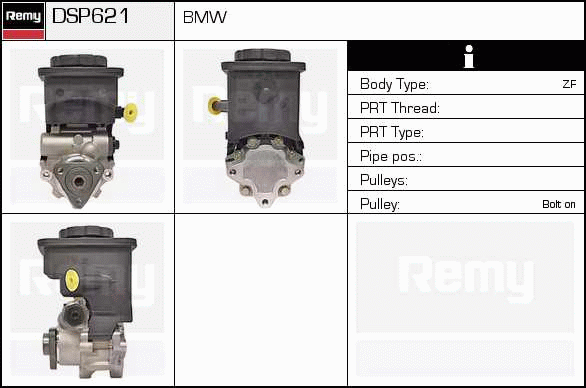 Pompe hydraulique, direction Remanufactured REMY (Multiline)