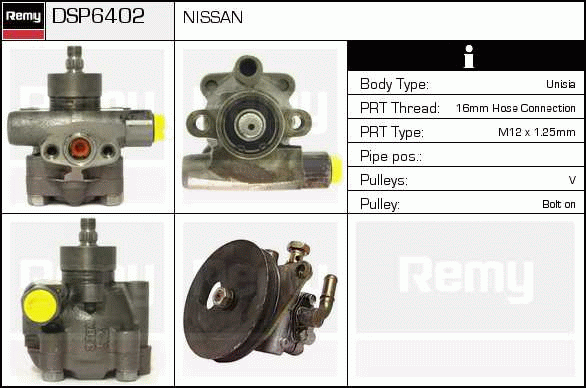Pompe hydraulique, direction Remanufactured REMY (Multiline)