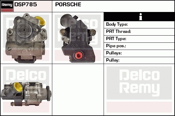 Pompe hydraulique, direction Remanufactured REMY (Multiline)