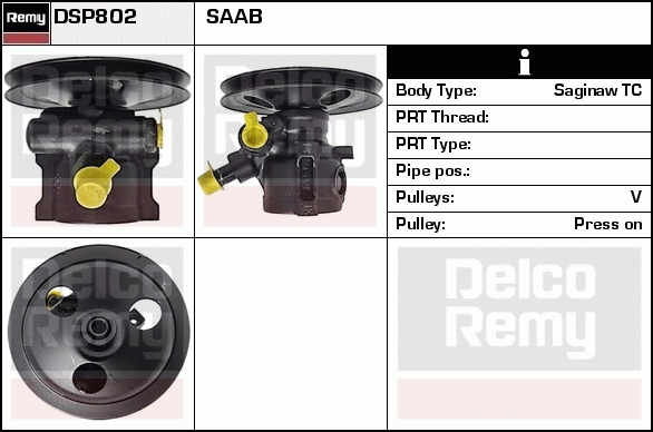 Pompe hydraulique, direction Remanufactured REMY (Multiline)