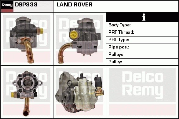 Pompe hydraulique, direction Remanufactured REMY (Multiline)