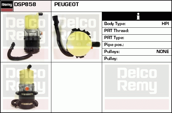 Pompe hydraulique, direction Remanufactured REMY (Multiline)