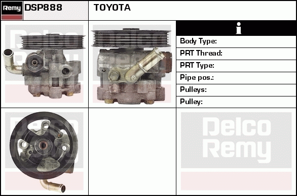 Pompe hydraulique, direction Remanufactured REMY (Multiline)
