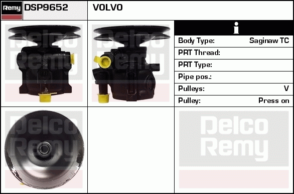 Pompe hydraulique, direction Remanufactured REMY (Multiline)