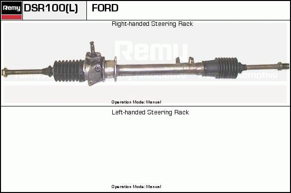 Crémaillière de direction Remanufactured REMY (Multiline)