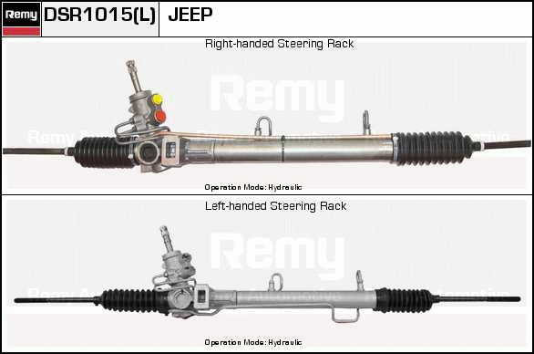 Crémaillière de direction Remanufactured REMY (Multiline)