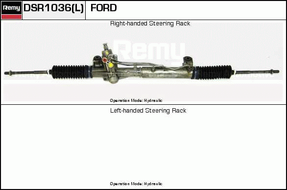 Crémaillière de direction Remanufactured REMY (Multiline)