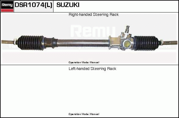 Crémaillière de direction Remanufactured REMY (Multiline)