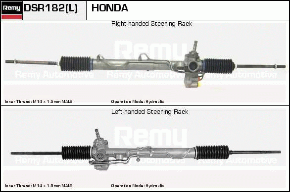 Crémaillière de direction Remanufactured REMY (Multiline)