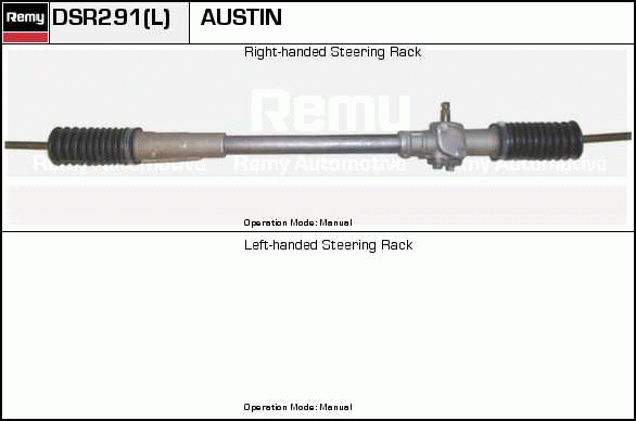 Crémaillière de direction Remanufactured REMY (Multiline)