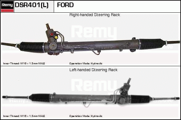 Crémaillière de direction Remanufactured REMY (Multiline)