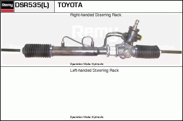 Crémaillière de direction Remanufactured REMY (Multiline)