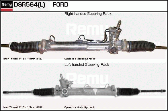 Crémaillière de direction Remanufactured REMY (Multiline)