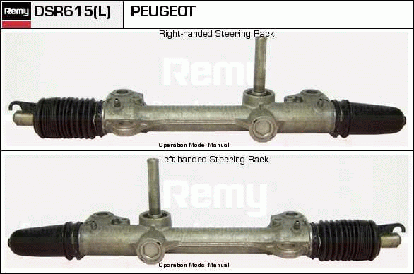 Crémaillière de direction Remanufactured REMY (Multiline)