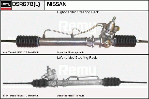 Crémaillière de direction Remanufactured REMY (Multiline)