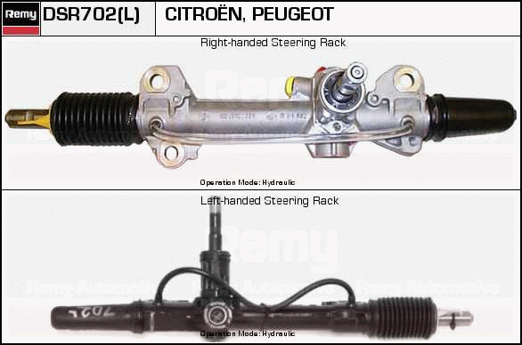 Crémaillière de direction Remanufactured REMY (Multiline)