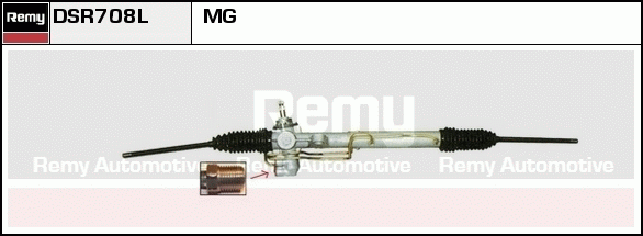 Crémaillière de direction Remanufactured REMY (Multiline)