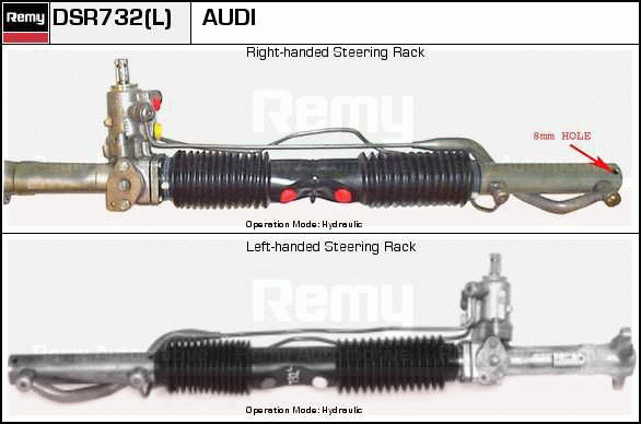 Crémaillière de direction Remanufactured REMY (Multiline)