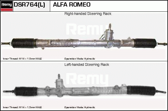 Crémaillière de direction Remanufactured REMY (Multiline)