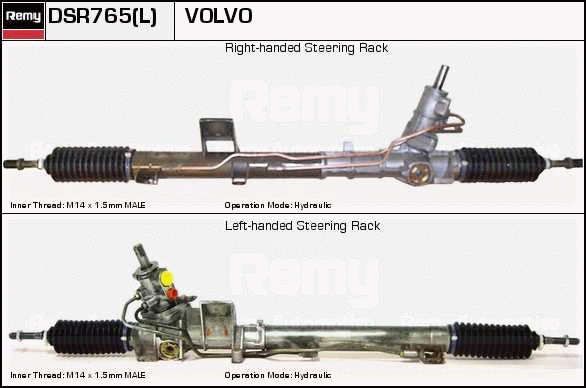 Crémaillière de direction Remanufactured REMY (Multiline)