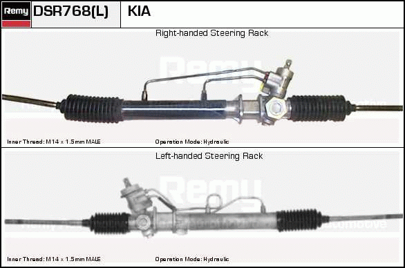 Crémaillière de direction Remanufactured REMY (Multiline)