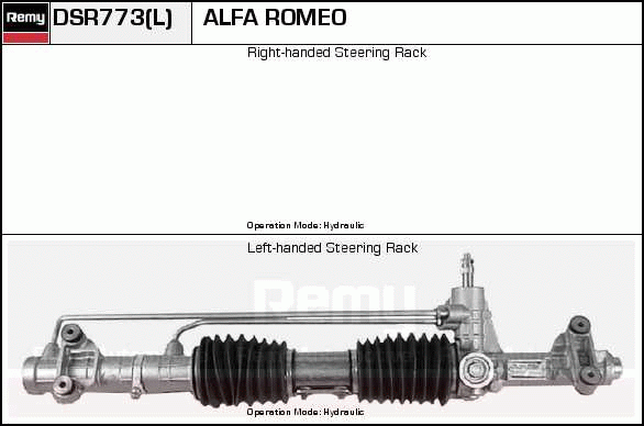 Crémaillière de direction Remanufactured REMY (Multiline)