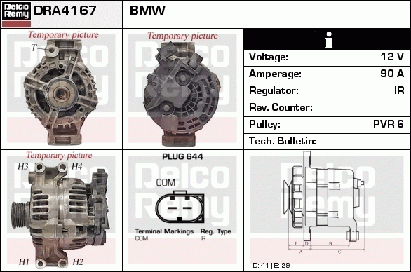 Alternateur Remanufactured REMY (Light Duty)