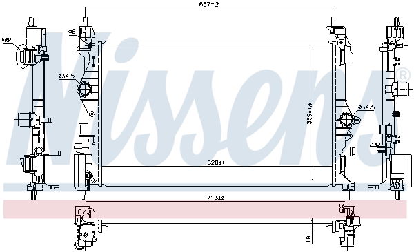 Radiateur, refroidissement du moteur