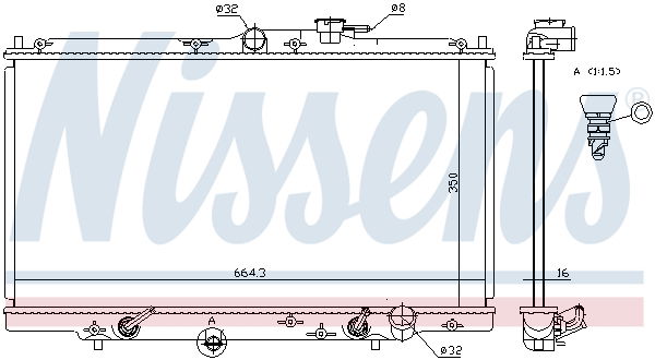 Radiateur, refroidissement du moteur