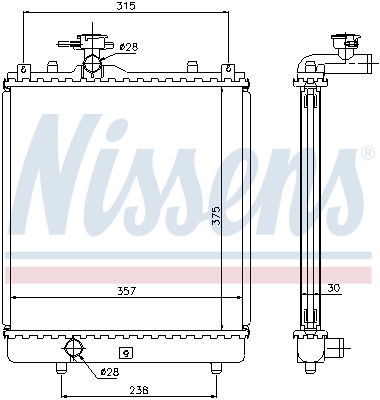 Radiateur, refroidissement du moteur