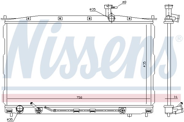 Radiateur, refroidissement du moteur