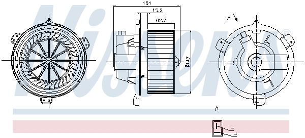 Pulseur d'air habitacle